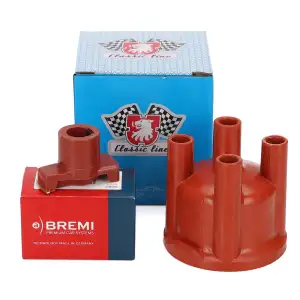 JP Verteilerkappe + BREMI Verteilerfinger VW Golf 1 2 1.6 1.8 GTI Bulli T3 PORSCHE 924
