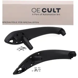 2x OE-Cult T&uuml;rgriff Griff Blende Abdeckung Innenausstattung f&uuml;r BMW 3er F30 F31 hinten