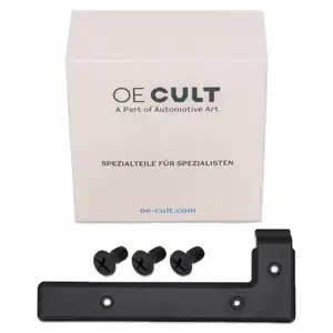 OE-CULT Schutzplatte Zündkabelabdeckung + 3x Schraube für MERCEDES 190er W201 M102