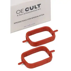 2x Ansaugkr&uuml;mmerdichtung f&uuml;r BMW E87 E46 E90-93 E39 E60/61 E65 X3 E83 M47 M57 11617790198