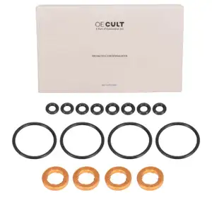 4x OE-Cult Dichtungssatz Einspritzd&uuml;se f&uuml;r VW Golf 6 Passat B6 B7 Touran 1.6 TDI WHT006492