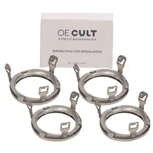 4x OE-Cult W&auml;rmeschutzscheibe Einspritzd&uuml;se f&uuml;r BMW N43 N45 N46 13537564751