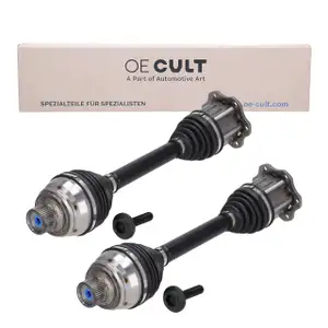 2x OE-Cult Antriebswelle f&uuml;r AUDI A6 C7 C8 A7 4G 4K A8 4H 4N Q5 8R vorne 4H0407271K