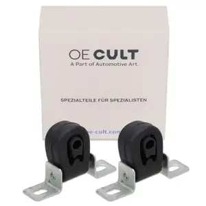 2x Halter Auspuff Schalldämpfer für VW Golf 3 4 Polo 3 4 T4 Vento AUDI A3 8L1 1H0253144C