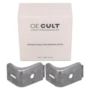 2x OE-CULT Winkel Halter Stoßfänger für MERCEDES W124 S124 C124 A124 vorne 1248850012