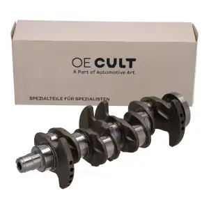 OE-CULT Kurbelwelle f&uuml;r VW Fox 5Z 1.4 75 PS 4 Zylinder Motorcode BKR 036105101AM