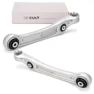2x OE-Cult Querlenker f&uuml;r AUDI A6 C8 A7 A8 Q5 Q7 Q8 VW Touareg CR Vorderachse hinten unten