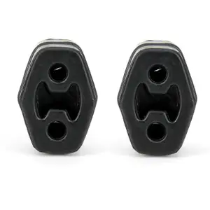 2x OE-CULT Halter Auspuff Gummi Aufh&auml;ngung f&uuml;r AUDI SEAT SKODA VW 6X0253147