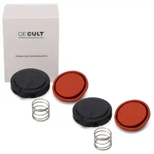 2x OE-Cult Membran Kurbelgeh&auml;useentl&uuml;ftung f&uuml;r BMW 5er E60 E61 6er E63 E64 E65 X5 E53 N62