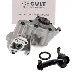 OE-Cult &Ouml;lpumpe + Dichtungsring + Saugrohr f&uuml;r VW Golf 5 GTI Passat B6 Tiguan 1.8/2.0 TFSI