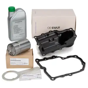 Reparatursatz Mechatronik + 1L ORIGINAL Hydrauliköl für VAG 0AM DQ200 7-Gang DSG