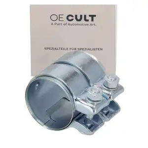 OE-CULT Rohrverbinder Klemmschelle &Oslash; 60 mm f&uuml;r BMW F30 F31 F10 F25 N20 N47 B47 18307560779