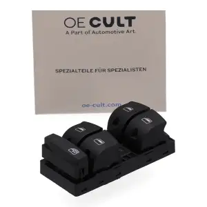 Schalter Fensterheber Fahrerseite f&uuml;r AUDI A3 8P A6 C6 Q7 4L vorne links 4F0959851F 5PR