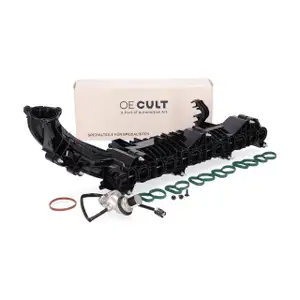 OE-Cult Ansaugbr&uuml;cke + AGR-Temperatursensor f&uuml;r BMW 3er 5er 7er 8er X3 X5 B57 11618477029