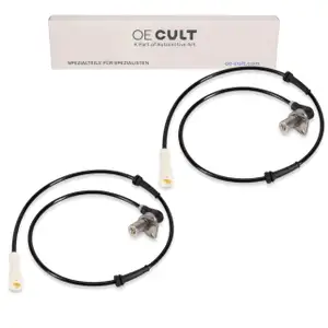 2x ABS Sensor Raddrehzahl f&uuml;r BMW 3er E30 325iX 170/171 PS vorne 34521178788