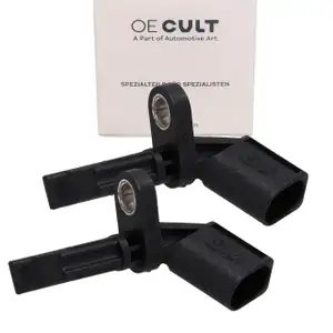 2x OE-Cult ABS Sensor Raddrehzahl f&uuml;r AUDI RS6 (4G C7) ab 03.2013 hinten 4E0927804F