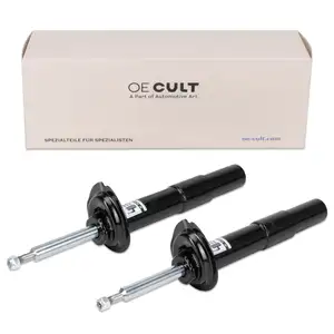 2x OE CULT Gasdrucksto&szlig;d&auml;mpfer Sto&szlig;d&auml;mpfer f&uuml;r BMW 5er E60 E61 mit Standard Fahrwerk vorne