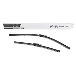 ORIGINAL OPEL Windshield Wiper Blade Set 650/400 mm Corsa D Front 1689813080