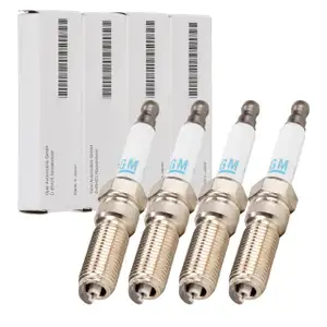 4x ORIGINAL GM OPEL Z&uuml;ndkerze Astra K (B16) 1.4 CNG B14XNT 110 PS 12680330