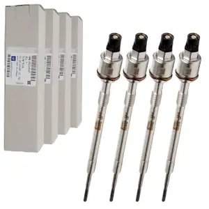 4x ORIGINAL PSA Opel Drucksensor Gl&uuml;hkerze Astra J Insignia A C 2.0 CDTI 6500946880