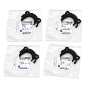 4x ORIGINAL OPEL Klammer Sicherung St&uuml;tzring Domlager Astra H B vorne 24402155