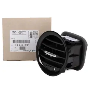 ORIGINAL PSA OPEL Luftd&uuml;se L&uuml;ftungsd&uuml;se Armaturenbrett SCHWARZ Corsa D 13417362