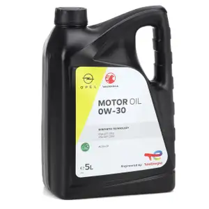 5L 5 Liter ORIGINAL OPEL Motor&ouml;l 0W30 0W-30 ACEA C2 / PSA B712312 B712302 1692435380