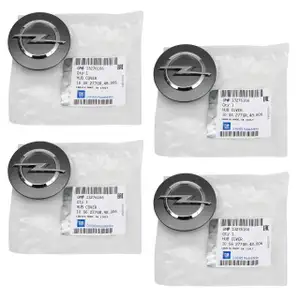 4x ORIGINAL OPEL Nabendeckel Felgendeckel &Oslash; 59mm Astra J Zafira Tourer C YQ00018580