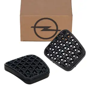 2x ORIGINAL Opel Pedalbelag Kupplungs- + Bremspedal Astra J Cascada Insignia A Zafira C