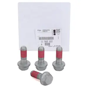 4x ORIGINAL PSA OPEL Schraube Bolzen Bremsträger M14x175 42mm vorne 543694/11562022