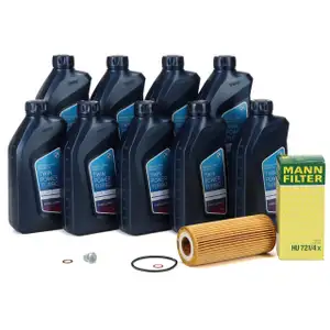 9L ORIGINAL 5W30 Motoröl + MANN Ölfilter für BMW E46 E90-93 E60/61 E63/64 E65-67 X3 X5 M57