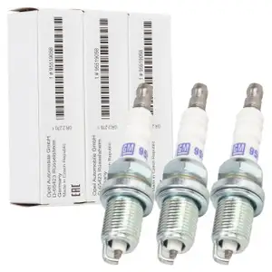 3x ORIGINAL GM Opel Z&uuml;ndkerze Agila A Corsa C 1.0 60 PS Z10XEP 95519058