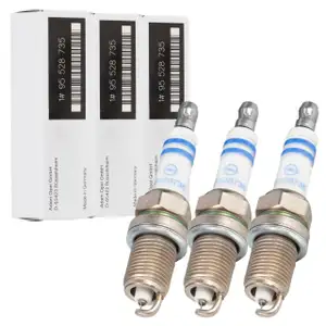 3x ORIGINAL GM Opel Spark Plug for Corsa D 60/65 HP A10XEP Z10XEP 95528735