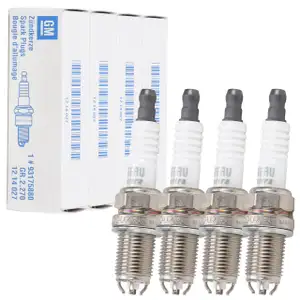 4x ORIGINAL GM Opel Z&uuml;ndkerze Astra Corsa Oemega Signum Vectra Zafira 1.2-2.4 93175880