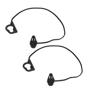 2x Halteband Kofferraumabdeckung f&uuml;r OPEL Corsa D E 5-T&uuml;rer 13367836/2094149