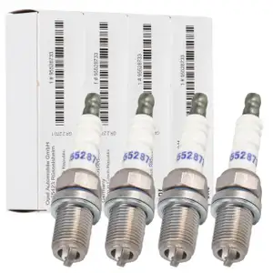 4x ORIGINAL GM Opel Z&uuml;ndkerze Astra J Corsa D E Insignia A Mokka/10 C 1.4 95528733