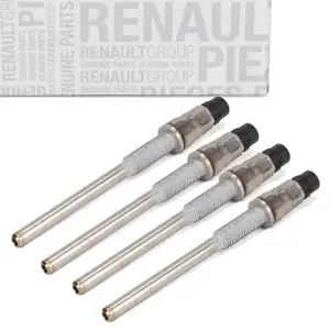 4x ORIGINAL RENAULT Gl&uuml;hkerze Clio 4 5 Captur 1 2 Kadjar Kamngoo 2 1.5 dCi 237K24248R