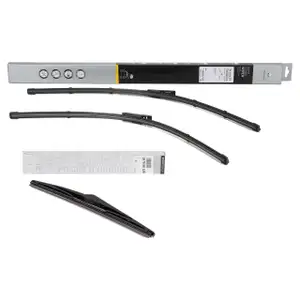ORIGINAL Scheibenwischer Wischerbl&auml;tter Set f&uuml;r RENAULT Grand Scenic 3 vorne + hinten