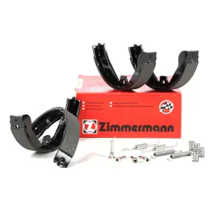 ZIMMERMANN Bremsbacken + Federn Satz f&uuml;r AUDI Q7 4LB PORSCHE Cayenne 9PA VW Touareg 7L