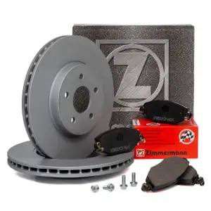 ZIMMERMANN Brake Disc Pads for FORD Mondeo 3 MK3 and JAGUAR X-Type X400 (Front)