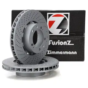 Zimmermann FORMULA Z Bremsscheiben Satz f&uuml;r PORSCHE 993 3.6 Turbo 4 / GT2 vorne