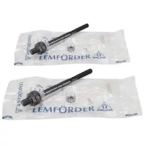 2x LEMF&Ouml;RDER Spurstange Axialgelenk f&uuml;r PORSCHE 997 Boxster Cayman (987) vorne 99734732201