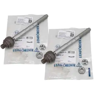 2x LEMF&Ouml;RDER 3544301 Spurstange Axialgelenk f&uuml;r PORSCHE 996 Boxster (986) vorne