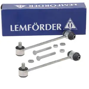 2x LEMF&Ouml;RDER 1256602 Koppelstange f&uuml;r MERCEDES E-Klasse W124 S124 W210 hinten 1243200489