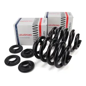 2x LESJ&Ouml;FORS VERST&Auml;RKT Fahrwerksfeder f&uuml;r VW Transporter Multivan T5 T6 bis 1720kg hinten