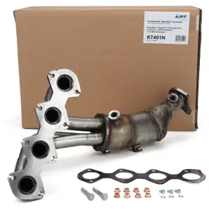 LRT K7401N Katalysator + Krümmer für MERCEDES C-Klasse W203 S203 CLK C209 M271 2711402009