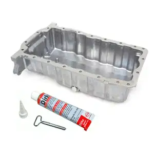 Ölwanne 038103603AG + ELRING Dichtungsmasse für AUDI A3 8P Octavia Superb VW Golf 5 Passat