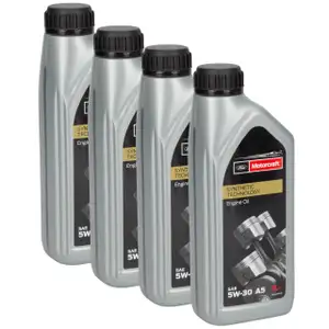 4L 4 Liter ORIGINAL FORD MOTORCRAFT Motor&ouml;l 5W30 5W-30 A5 WSS-M2C913