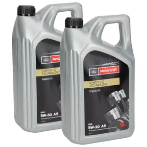 10L 10 Liter ORIGINAL Ford MOTORCRAFT A5 Motor&ouml;l &Ouml;l 5W-30 5W30 WSS-M2C913