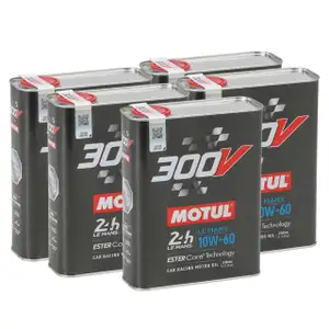 10L 10 Liter MOTUL 300V 24h LE MANS 10W-60 Motor&ouml;l Vollsynthetisch Motorsport RACING